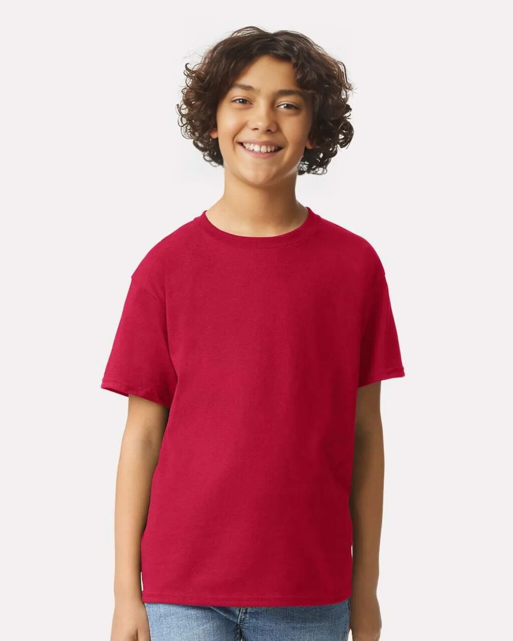 Gildan® Ultra Cotton Youth Crewneck Short Sleeve T-Shirt Perfect for School, Sports & Custom Printing Cotton Tee